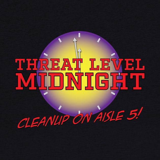 Threat Level Midnight by Shirt Happens